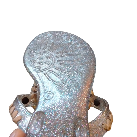 Jack Rogers Silver and Gold Sandals - Picture 7 of 8